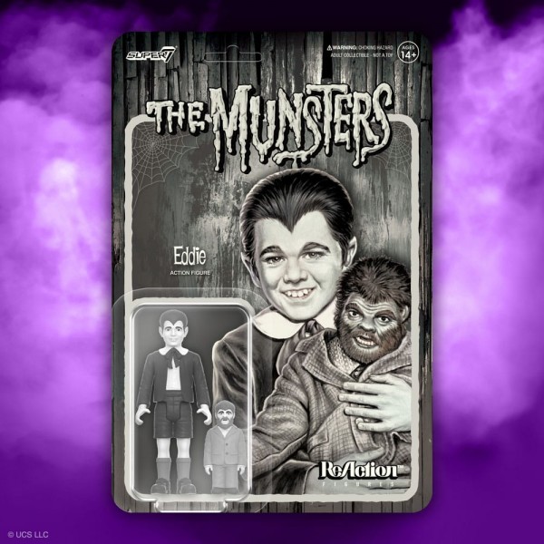 The Munsters Wave 3 ReAction Actionfigur Eddie Munster 10 cm