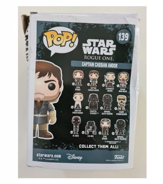 B-Ware Star Wars Rogue One Funko Pop! Vinylfigur Captain Cassian Andor 139