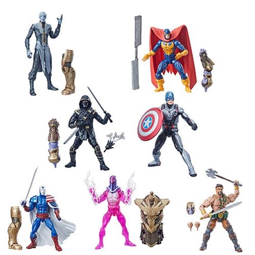 Avengers Endgame Marvel Legends Action Figure Set Wave 1 Thanos (7)