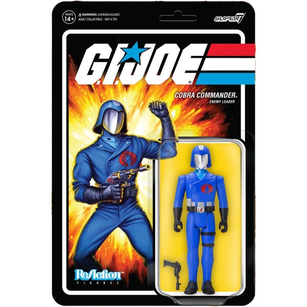 G.I. Joe ReAction Action Figure Cobra Commander (Navy)
