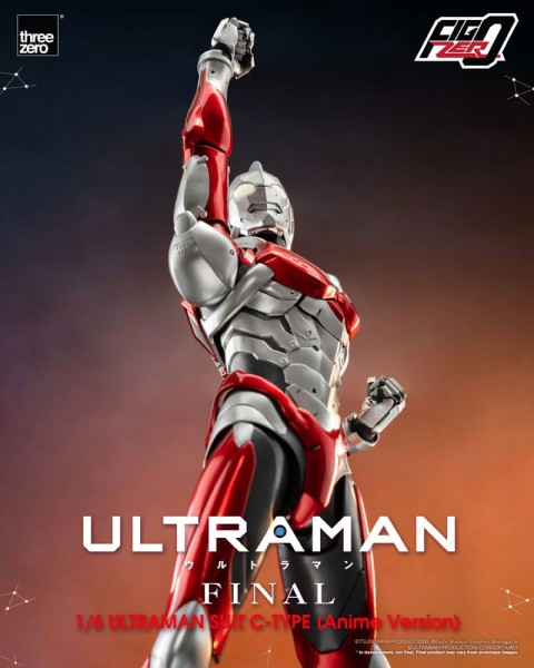 Ultraman FigZero Action Figure 1:6 Ultraman Suit C-Type (Anime Version) 31 cm
