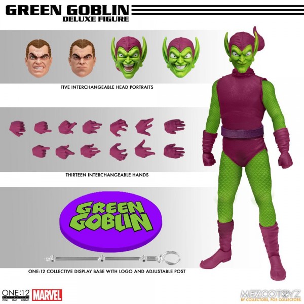 Marvel ´The One:12 Collective´ Actionfigur 1/12 Green Goblin (Deluxe Edition)