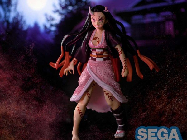 Demon Slayer: FIGURIZMa PVC Figur Nezuko Kamado Demon Form Advancing Ver. (Rerelease) 21 cm
