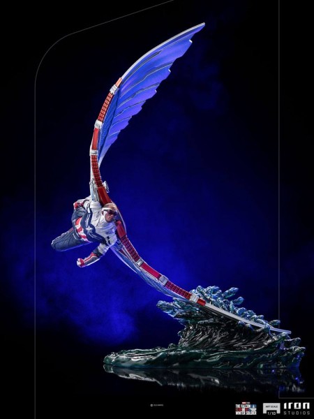 The Falcon and the Winter Soldier BDS Art Scale Statue 1/10 Captain America Sam Wilson (Deluxe)