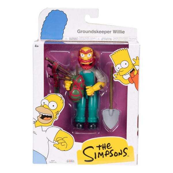 Simpsons Action Figures Wave 1 13 cm Groundskeeper Willie