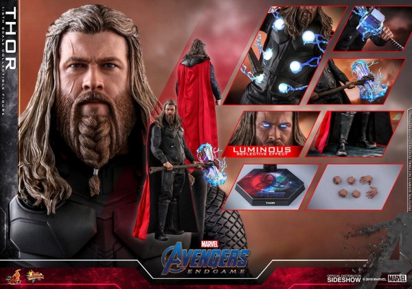 Avengers Endgame Movie Masterpiece Action Figure 1/6 Thor