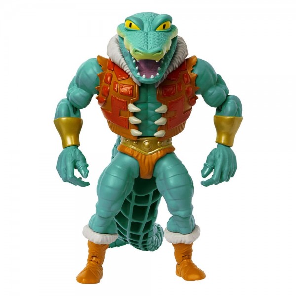 MOTU x TMNT: Turtles of Grayskull Deluxe Actionfigur Leatherhead 14 cm - EU Version