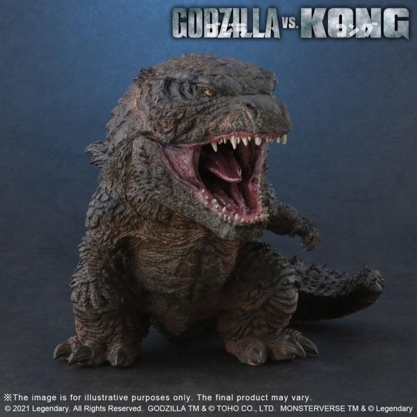 Kong vs Godzilla (2021) Defo-Real Series PVC Statue Godzilla