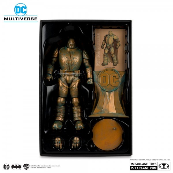 DC Multiverse Action Figure Armored Batman (Batman: The Dark Knight Returns) Patina Edition (Gold Label) 18 cm