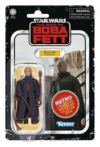 Star Wars: The Book of Boba Fett Retro Collection Actionfigur Boba Fett (Dune Sea) 10 cm