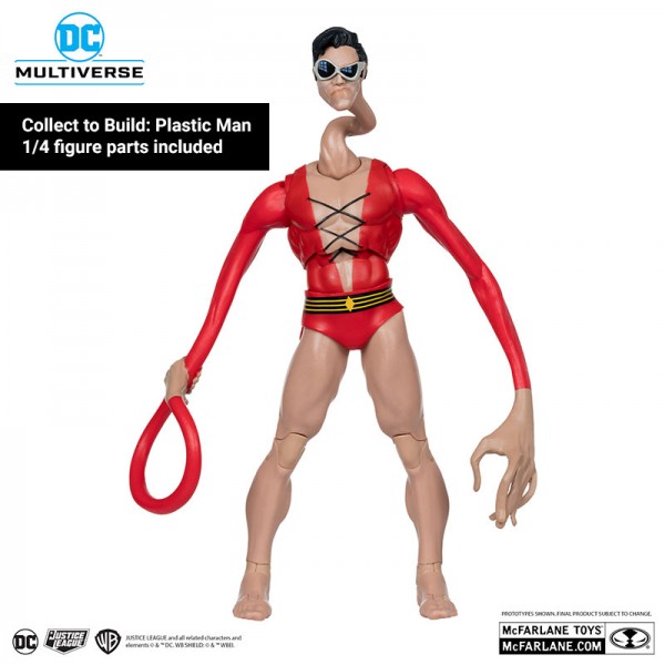 DC Multiverse Actionfigur Superman (JLA) - Collect to Build: Plastic Man