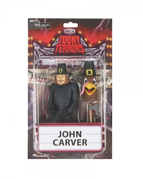Thanksgiving Toony Terrors Figure John Carver 15 cm