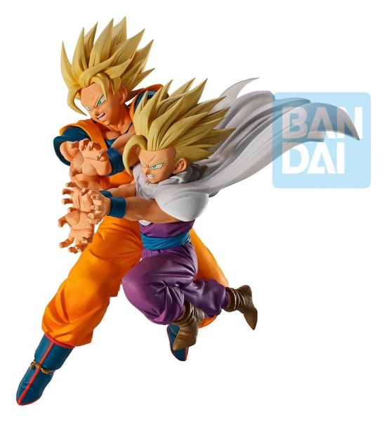 Dragon Ball Z Ichibansho PVC-Figur Son Goku &amp; Son Gohan (Spectacle Battle) 18 cm