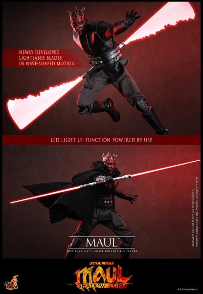 Star Wars: Maul - Shadow Lord Television Masterpiece Action Figure 1/6 Maul 29 cm
