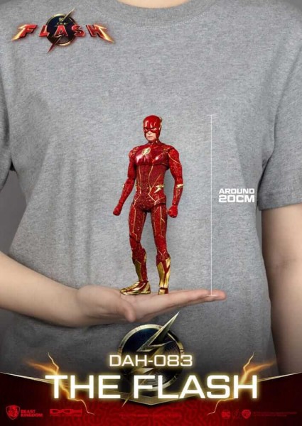 The Flash Dynamic 8ction Heroes Actionfigur 1/9 The Flash 24 cm
