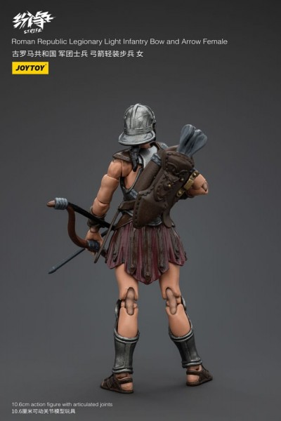 Strife Action Figure 1/18 Roman Republic Legionary Light Infantry Bow and Arrow Female 11 cm