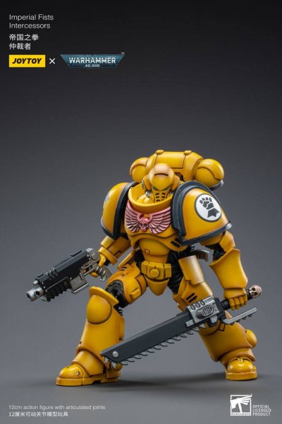 Warhammer 40k Actionfigur 1/18 Imperial Fists Intercessors
