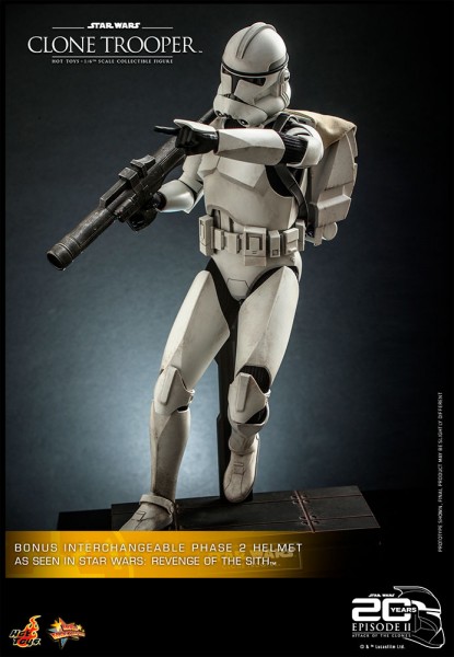 Star Wars Movie Masterpiece Actionfigur 1/6 Clone Trooper (Ep II)