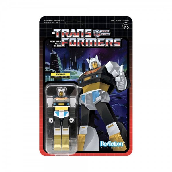 Transformers ReAction Actionfigur Stepper