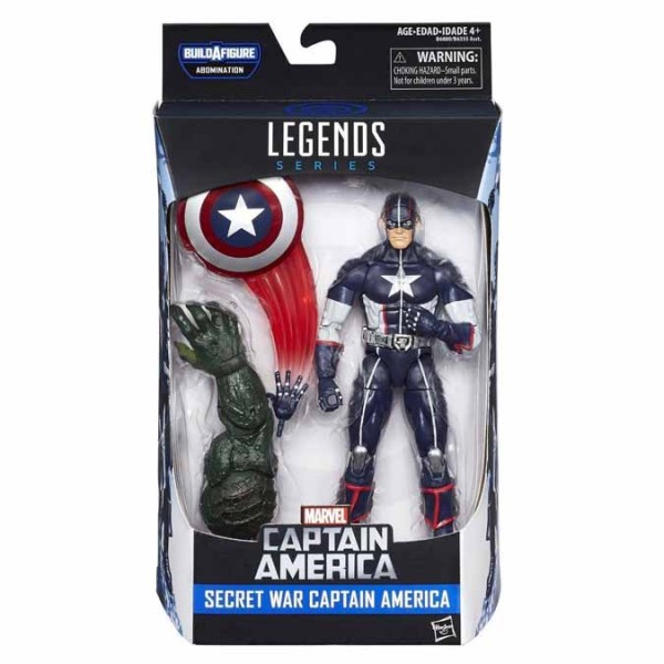 Captain America Civil War Marvel Legends Actionfigur Secret War Captain America