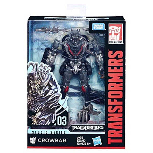 B-Stock Transformers Movie Studio Series 03 Deluxe Class Decepticon Crowbar - damaged packaging