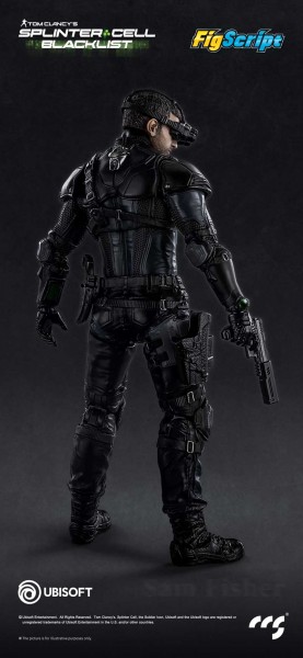 Splinter Cell: Blacklist FigScript Sam Fisher 1/12 Scale Actionfigur