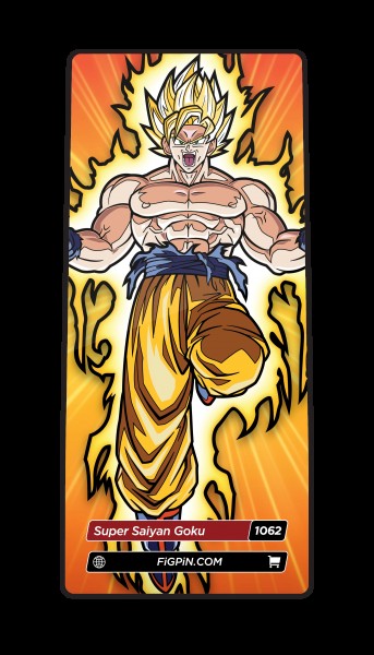 Dragon Ball FiGPiN Super Saiyan Goku #1062
