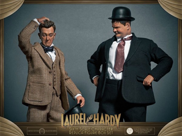Laurel & Hardy Actionfiguren 1/6 Classic Suits (2-Pack) Limited Edition