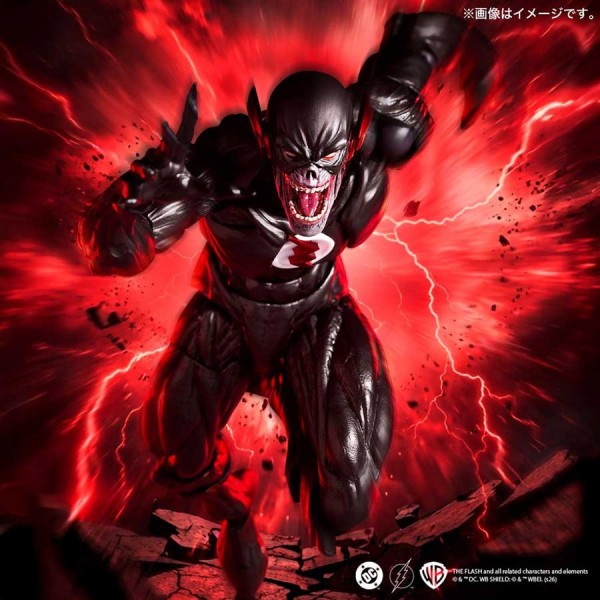 Revoltech Amazing Yamaguchi DC Comics Black Flash Actionfigur
