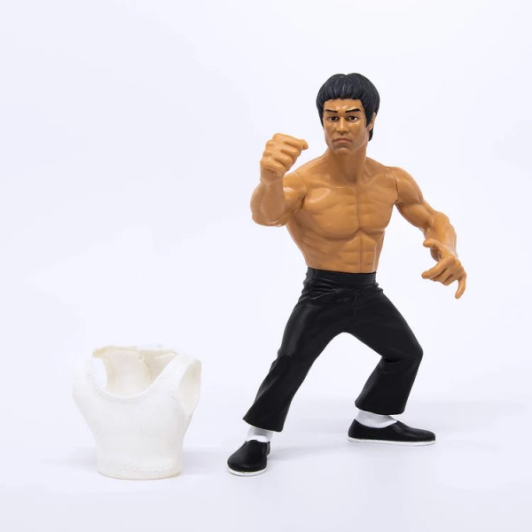 Bruce Lee (Dragon) White Tank Top Actionfigur - 11 cm
