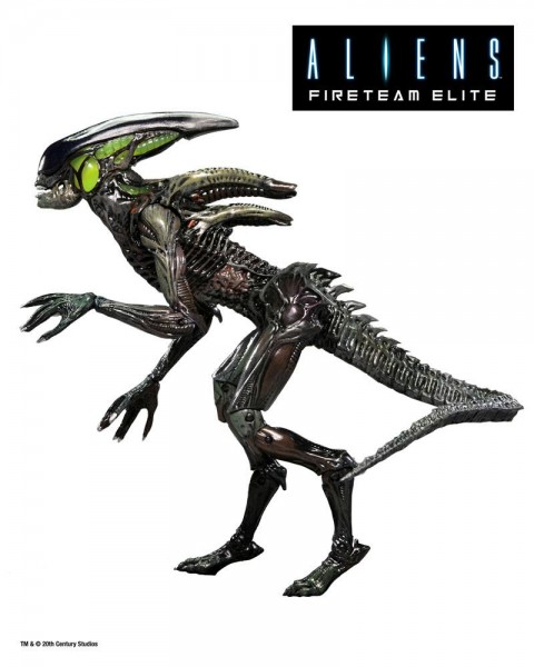 Aliens: Fireteam Elite Actionfigure Spitter