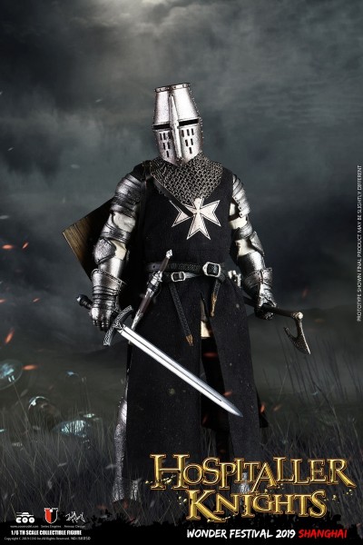COOMODE 1/6 Action Figure The Crusader Hospitaller Knight
