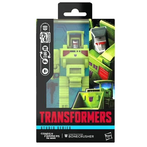 Transformers Studio Series Deluxe Class Transformers: The Movie Bonecrusher Action Figure