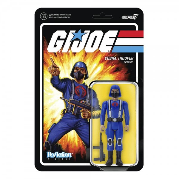 G.I. Joe ReAction Actionfigur Cobra Trooper (Y-Back Tan)