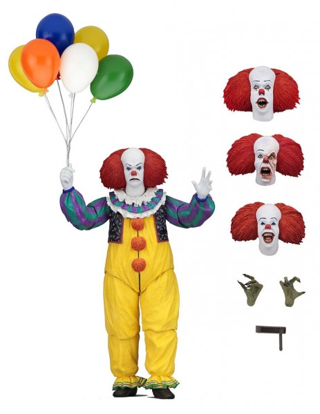Stephen King&#039;s It 1990 Action Figure Ultimate Pennywise 18 cm