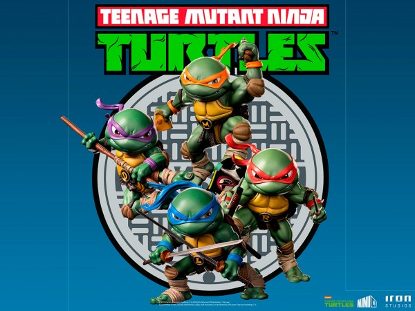 Teenage Mutant Ninja Turtles Minico PVC Figure Michelangelo