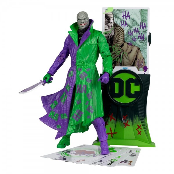 DC Multiverse Actionfigur Hush (Batman: Hush) Jokerized (Gold Label) 18 cm