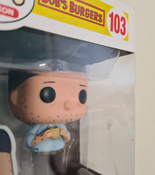 B-Ware Bob's Burgers POP! Animation Vinyl Figur Teddy 9 cm - defekte Verpackung