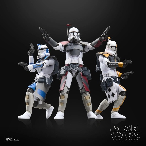 Star Wars The Black Series ARC Trooper Battle Pack Havoc, Colt, Blitz Actionfiguren