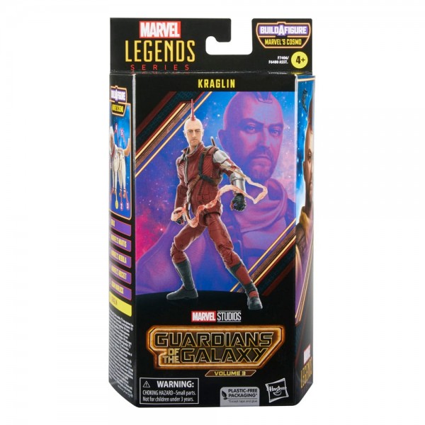 Guardians of the Galaxy Vol. 3 Marvel Legends Action Figure Kraglin