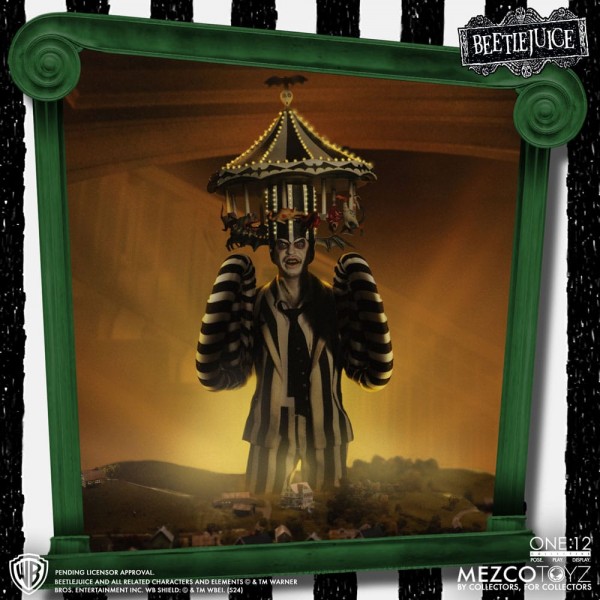 Beetlejuice Actionfigur 1/12 Beetlejuice Deluxe Edition 18 cm