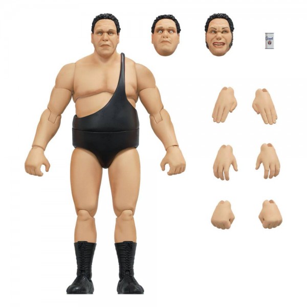 Andre The Giant Ultimates Actionfigur Andre (Black Singlet)