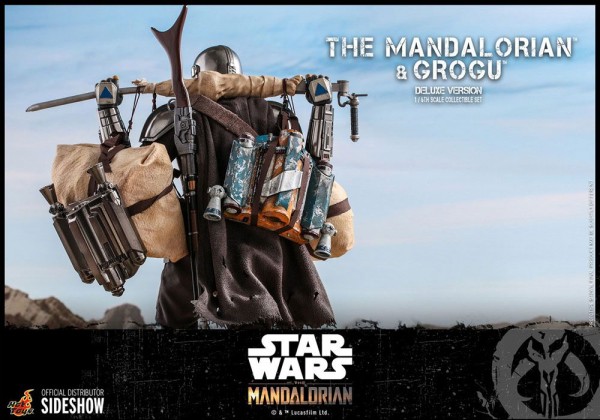 Star Wars The Mandalorian Television Masterpiece Actionfiguren 1/6 The Mandalorian & Grogu (2-Pack)