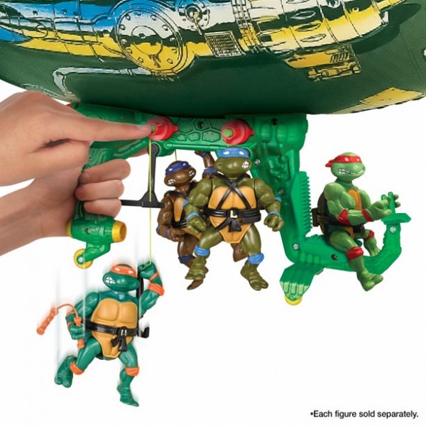 Teenage Mutant Ninja Turtles Classic Fahrzeug Turtle Blimp