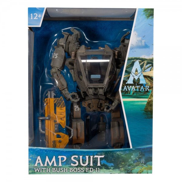 Avatar: The Way of Water Action Figures Amp Suit with Bush Boss FD-11