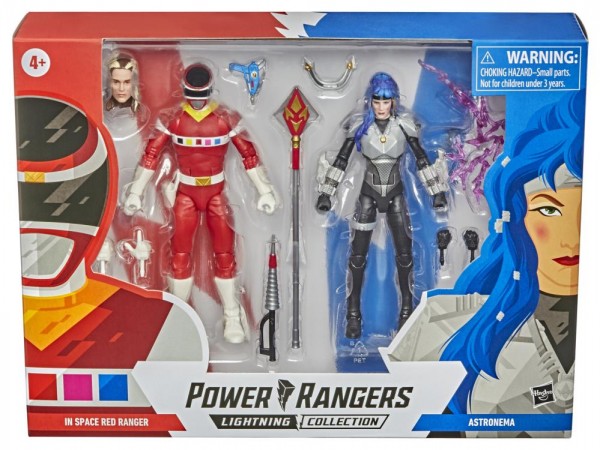 Power Rangers Lightning Collection Action Figures 15 cm In Space Red Ranger & Astronema (2-Pack)