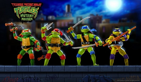 Teenage Mutant Ninja Turtles: Mutant Mayhem Turtles Actionfiguren 10 cm (4)