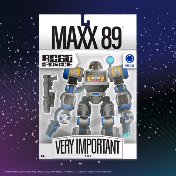 Robo Force Actionfiguren-Set Maxx 89 und Wrecker (2)
