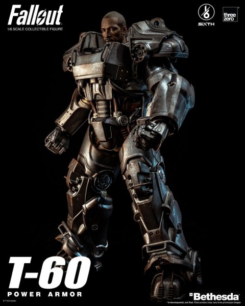 Fallout FigZero Actionfigur 1:6 T-60 Power Armor 37 cm