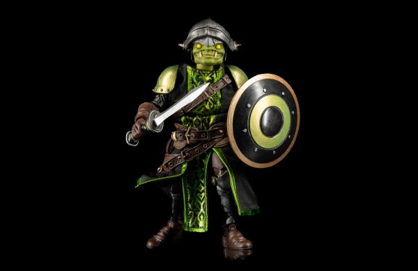 Mythic Legion: The Roleplaying Game - Deluxe Malignant Paladin/Cleric - Base Player